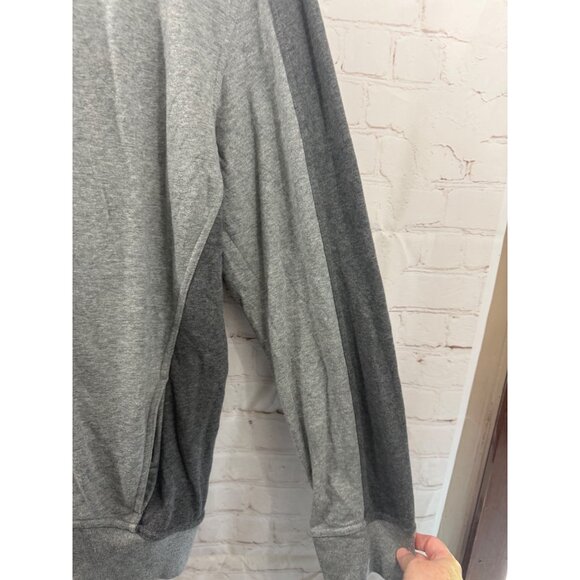 Lands End Zip Up Sweatshirt Mens Size XXL Gray Color Block Jacket - Picture 5 of 8